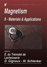 Magnetism Iimaterials And Applications 1st Edition étienne Du Trémolet De Lacheisserie