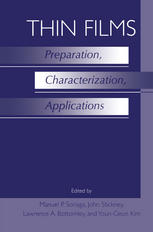 Thin Films Preparation Characterization Applications 1st Edition Manuel P Soriaga