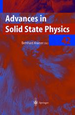 Advances In Solid State Physics 1st Edition U Zeitler I Hapkewurst
