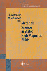 Materials Science In Static High Magnetic Fields 1st Edition M Motokawa