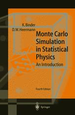 Monte Carlo Simulation In Statistical Physics An Introduction Professor Dr Kurt Binder