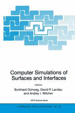 Computer Simulations Of Surfaces And Interfaces 1st Edition K Binder Auth