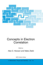 Concepts In Electron Correlation 1st Edition D Van Der Marel