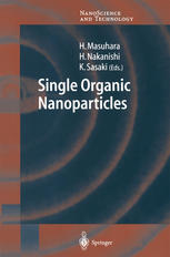 Single Organic Nanoparticles 1st Edition H Masuhara Auth
