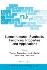 Nanostructures Synthesis Functional Properties And Applications 1st Edition Thomas Tsakalakos Auth