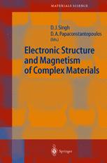 Electronic Structure And Magnetism Of Complex Materials 1st Edition S Halilov Auth