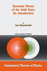 Quantum Theory Of The Solid State An Introduction 1st Edition Lev Kantorovich Auth