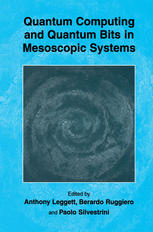 Quantum Computing And Quantum Bits In Mesoscopic Systems 1st Edition A J Leggett Auth