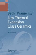 Low Thermal Expansion Glass Ceramics 2nd Edition Wolfgang Pannhorst Auth