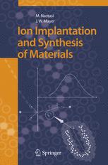 Ion Implantation And Synthesis Of Materials 1st Edition Michael Nastasi Phd