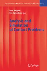 Analysis And Simulation Of Contact Problems 1st Edition Ta Laursen Auth