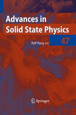 Advances In Solid State Physics 1st Edition S M Ulrich S Ates