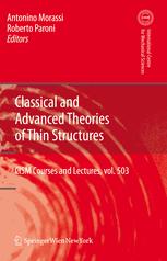 Classical And Advanced Theories Of Thin Structures Mechanical And Mathematical Aspects 1st Edition Antonino Morassi Auth