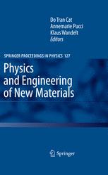 Physics And Engineering Of New Materials 1st Edition Michael Schreiber Auth