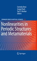 Nonlinearities In Periodic Structures And Metamaterials 1st Edition Detlef Kip