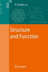 Structure And Function 1st Edition Kevin J Naidoo Auth Peter Comba Eds