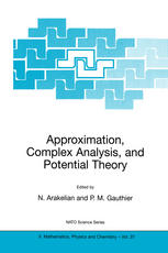 Approximation Complex Analysis And Potential Theory 1st Edition Norair Arakelian Auth