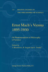 Ernst Machs Vienna 18951930 Or Phenomenalism As Philosophy Of Science 1st Edition J Blackmore