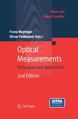 Optical Measurements Techniques And Applications 2nd Edition Franz Mayinger