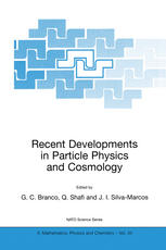Recent Developments In Particle Physics And Cosmology 1st Edition M R Vagins Auth