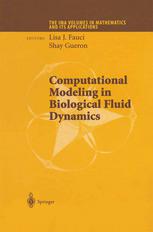 Computational Modeling In Biological Fluid Dynamics 1st Edition John Blake Auth