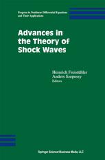 Advances In The Theory Of Shock Waves 1st Edition Taiping Liu