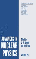 Advances In Nuclear Physics 1st Edition B W Filippone Xiangdong Ji Auth