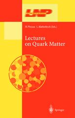 Lectures On Quark Matter 1st Edition Carlos Loureno Auth
