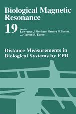 Distance Measurements In Biological Systems By Epr 1st Edition Sandra S Eaton