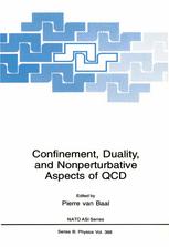 Confinement Duality And Nonperturbative Aspects Of Qcd 1st Edition Chris Michael Auth