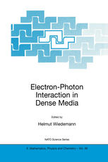 Electronphoton Interaction In Dense Media 1st Edition M L Termikayelyan Auth