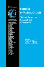 Critical Infrastructures State Of The Art In Research And Application 1st Edition P M Herder