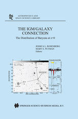 The Igmgalaxy Connection The Distribution Of Baryons At Z0 1st Edition J Michael Shull Auth