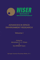 Advances In Space Environment Research Volume I 1st Edition Abraham Cl Chian Auth
