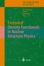 Extended Density Functionals In Nuclear Structure Physics 1st Edition Rj Furnstahl Auth