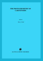 The Photochemistry Of Carotenoids 1st Edition Govindjee Auth