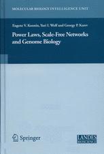 Power Laws Scalefree Networks And Genome Biology 1st Edition Eugene V Koonin Phd