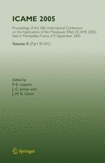 Icame 2005 Proceedings Of The 28th International Conference On The Applications Of The Mssbauer Effect Icame 2005 Held In Montpellier France 49 September 2005 Volume Ii Part Iiivv 1st Edition L Den