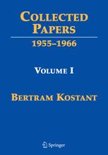 Collected Papers Volume I 19551966 1st Edition Bertram Kostant Auth