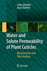 Water And Solute Permeability Of Plant Cuticles Measurement And Data Analysis 1st Edition Professor Dr Lukas Schreiber