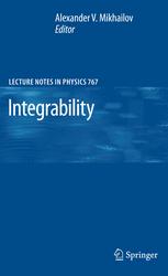 Integrability 1st Edition Av Mikhailov Auth Alexander V Mikhailov Eds