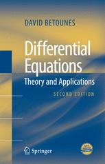 Differential Equations Theory And Applications 2nd Edition David Betounes Auth
