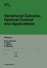 Variational Calculus Optimal Control And Applications 1st Edition Leonhard Bittner