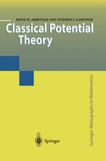 Classical Potential Theory 1st Edition David H Armitage Stephen J Gardiner Auth