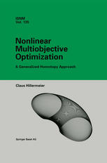 Nonlinear Multiobjective Optimization A Generalized Homotopy Approach 1st Edition Claus Hillermeier Auth