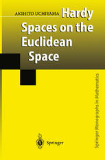 Hardy Spaces On The Euclidean Space 1st Edition Akihito Uchiyama Auth