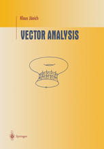 Vector Analysis 1st Edition Klaus Jnich Auth