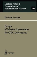 Design Of Master Agreements For Otc Derivatives 1st Edition Dr Dietmar Franzen Auth