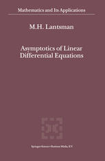 Asymptotics Of Linear Differential Equations 1st Edition M H Lantsman Auth