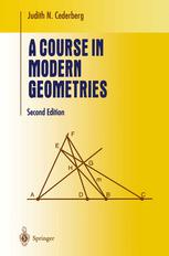 A Course In Modern Geometries 2nd Edition Judith N Cederberg Auth